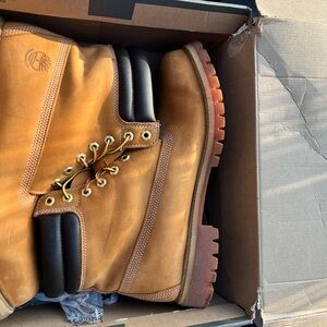 Timberland Men's Brown Leather Boots